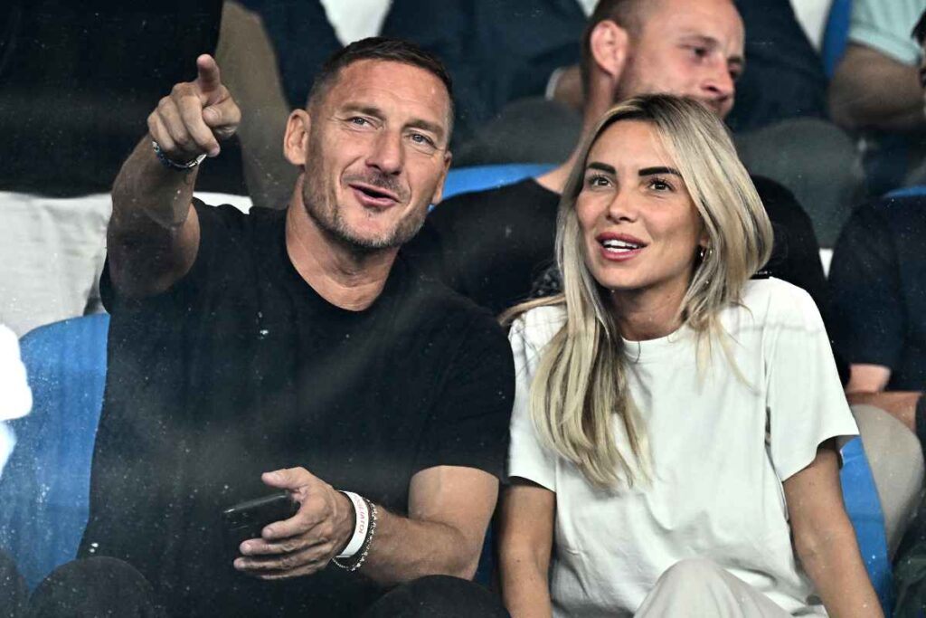 La festa di Totti e Noemi