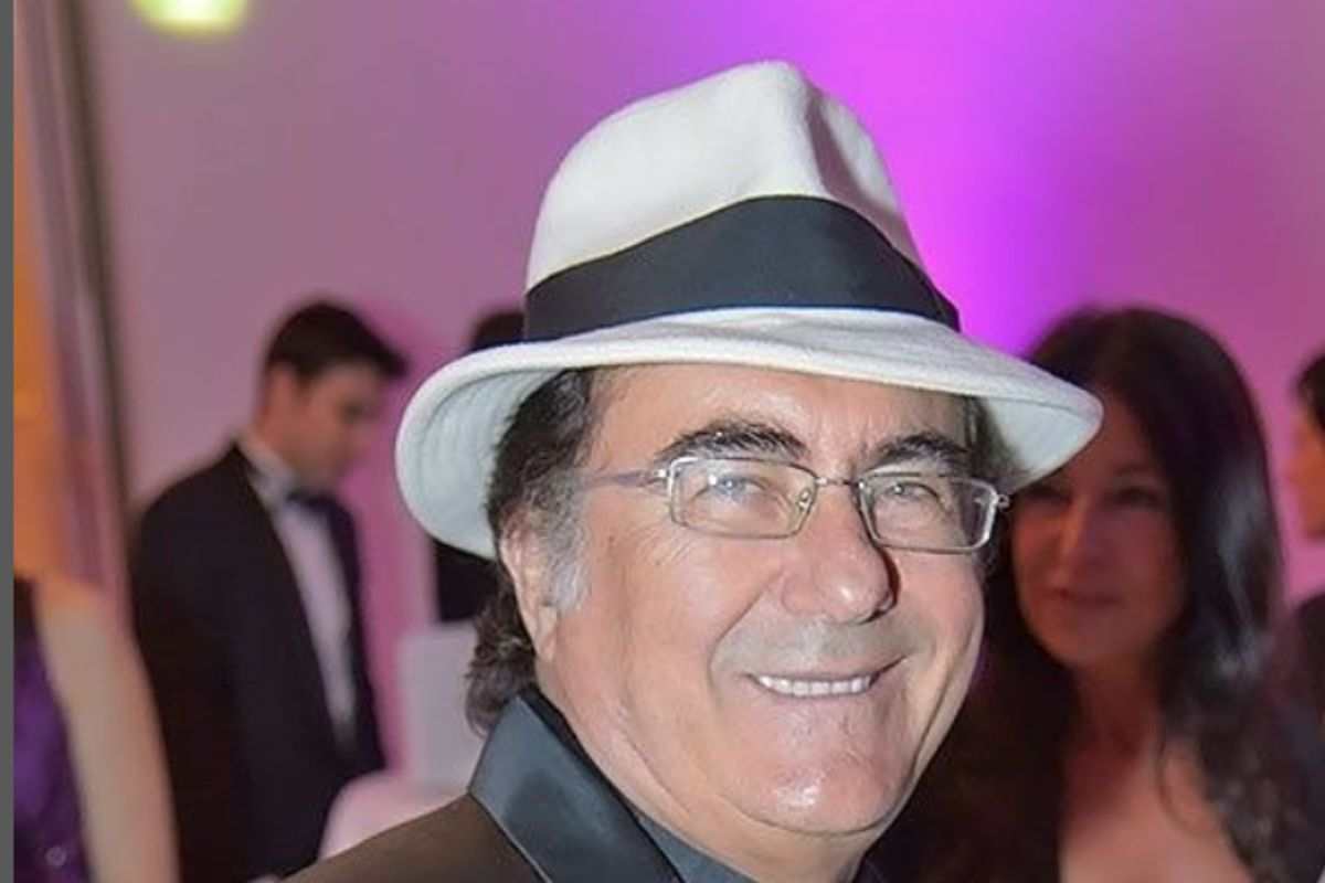 Al Bano sorridente