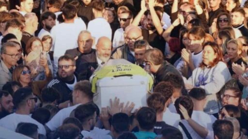 I funerali di Santo Romano a Napoli