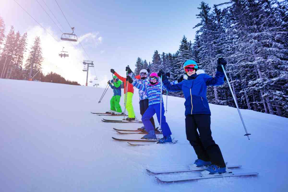 Le piste da sci e i loro coloro ecco da cosa dipendono e cosa rappresentano