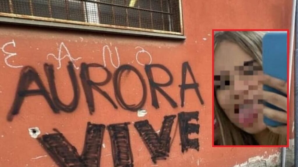 Scritte sui muri per Aurora