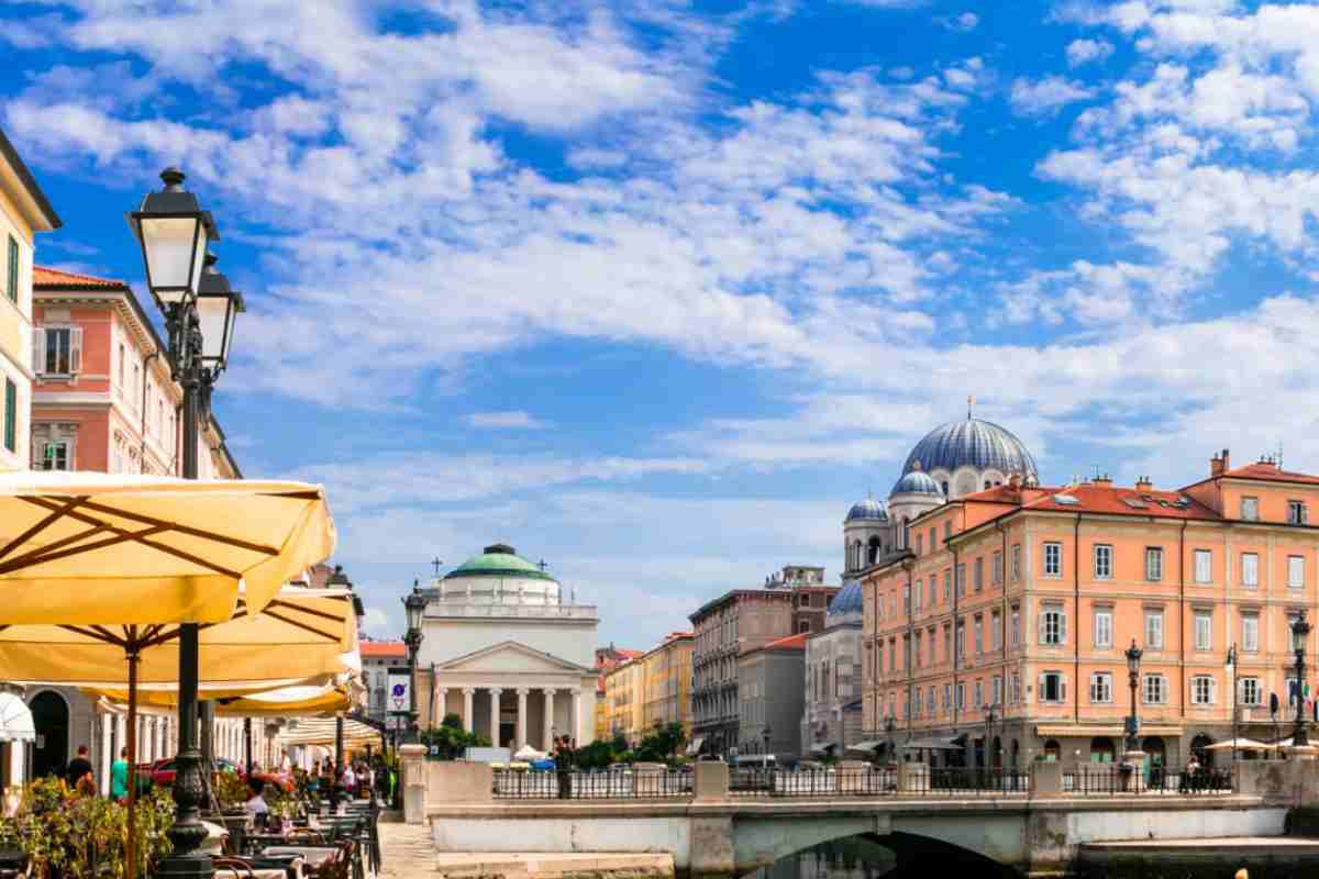 Trieste vista panoramica