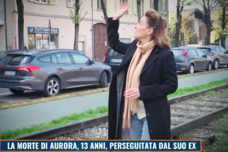 trasmissione televisiva sulla morte di Aurora a Piacenza